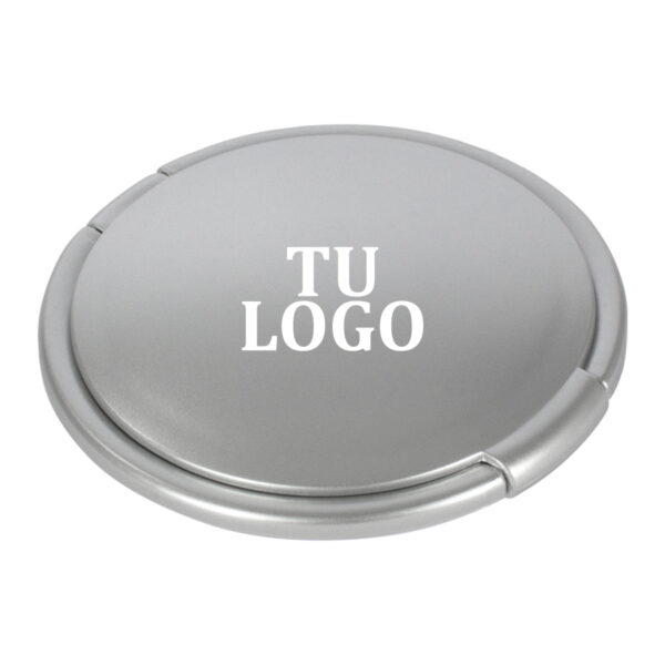 Espejo plateado doble